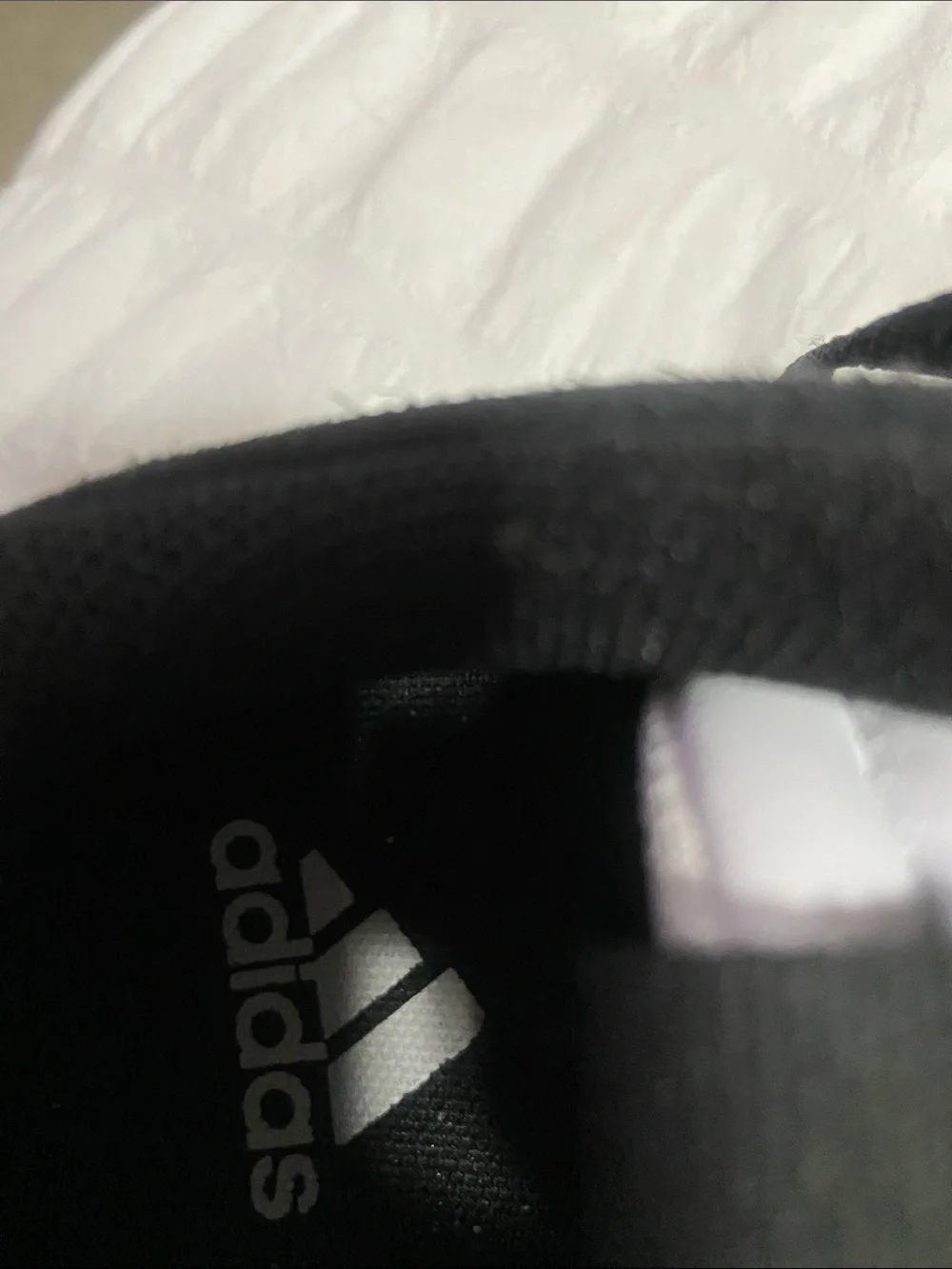 adidas Black & White Low-Profile Retro Sneakers-never worn
